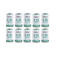 Algopix Similar Product 12 - 10 PACK Saft LS14250 12 AA 36V