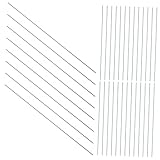 Construction : le fil de fer utilisé dans ces tiges est solide et durable, garantissant qu'elles restent intactes pendant l'utilisation, fil de fleur, fournitures de roses de bricolage