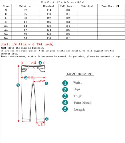 Men High Waist Wide Leg Jeans Classic Baggy Denim Pants Vintage Street Denim Trousers4