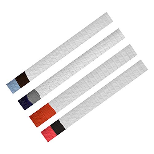 SportAxis Premium Bat Grips - Grips For Cricket Bats, Softball, Baseball & Racquets - Excellent Shock Absorption Rubber Grips - Comfortable Grip Tapes - Pack Of 4
