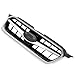 HECASA Front Grille Grill Compatible with 2008-2009 Subaru Legacy Replacement for 91121AG20A SU1200138 Plastic(ABS)