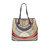 Gattinoni Borsa donna Shopping misura Large Stampa Planetarium BEGPL6434WPQP26 Medium PVC+leather Classic/Black
