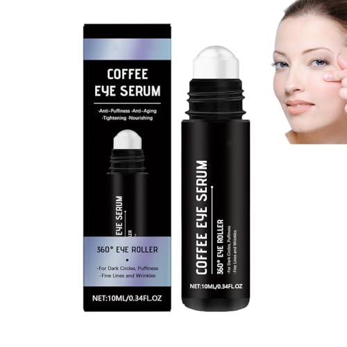 Siero anti-età per gli occhi al caffè, crema per gli occhi al caffè per occhiaie, gonfiore e linee sottili, lifting, rassodamento e luminosità della pelle, riduzione delle rughe per secchezza (1pcs)