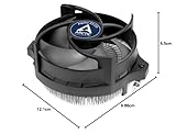 ARCTIC Alpine 23 CO - Compact AMD CPU Cooler for AM5 and AM4, Thermal compound MX-2 pre-applied, for Continous Operation, Computer, PC - Black - Image 7