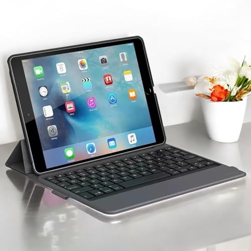 Smart Folio Keyboard Case For iPad Air 2 (2nd Generation, 2014, 9.7-inch) & iPad PRO 2016 (9.7") Bluetooth Wireless Keyboard Cover