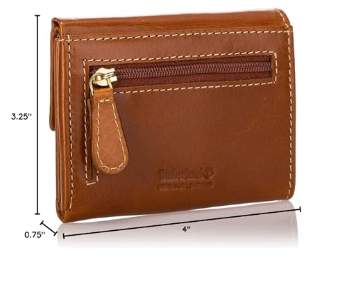 Timberland Women's Leather RFID Small Indexer Snap Wallet Billfold - Image 6