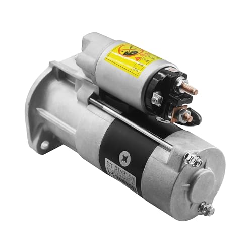 Ovabeyna Starter 18398 Compatível com Minicarregadeira Thomas 225 245 T245, Gerador Kubota SQ3350SW