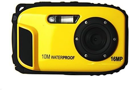 ETTG BP88 Camera Waterproof Digital Video Camera 2.7" TFT Screen 5mp Underwater 9 Mega 8X Zoom Digital Camera - Yellow