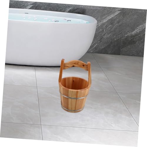 Cubeta de Madera para Baño de Pies miniatura 5