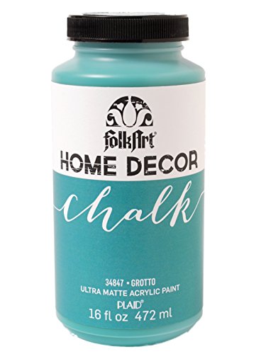 Folkart Home Decor Chalk Furniture & Craft Paint In Assorted Colors, 16 Ounce, Grotto #TOP17