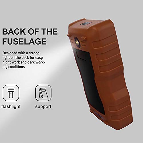 Satmw V02B Analog Digital Multimeter Esr Meter Transistor Tester Multimeter Auto Peak Power Off Meter Car Multi Meter - Orange #TOP5