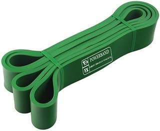 Powerband Direnç Lastiği ve Egzersiz Bandı Yeşil H