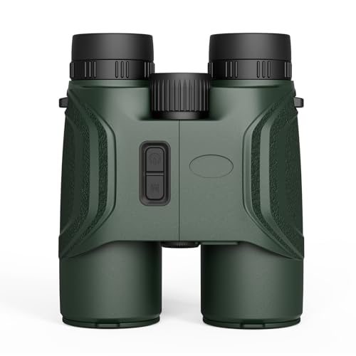 TRV 10x42 Rangefinder Binoculars with Laser Distance & Modes