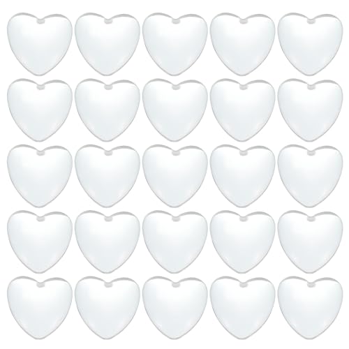 Cabochons en verre en forme de cœur pour créer vos bijoux photo de mariage