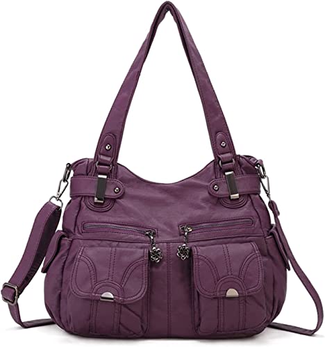 Image of FANDARE Large Hobo Bags Women's Crossbody Shoulder Bag Vintage Satchel Purse