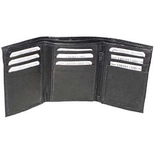 MARSHAL High End Mens Leather Wallet w/ID Window #1355