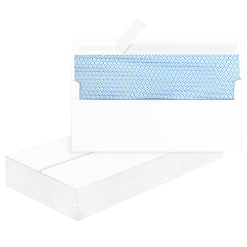 Image of Mulbozy 50Pcs #10 Envelopes Letter Size Windowless Self Seal Security
