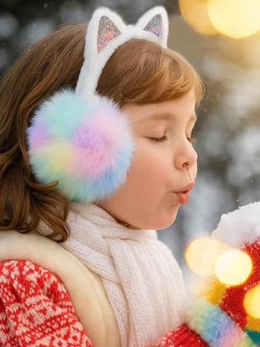 Image of Fourluoo Winter Earmuff for Kid