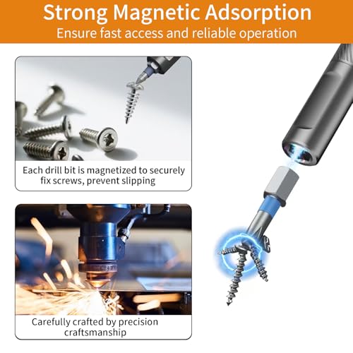 Image of 2026 New Tools 24 in 1 Magnetic Ratchet Screwdriver Set, Multi Bit DIY Magnetic Screwdriver Set with Detachable Ratchet Handle, Portable Precision Repair Tool Kit for Furniture, Electronics, Bicycle