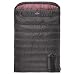 Teton Sports Mammoth +20F Double-Wide Sleeping Bag; Warm and Comfortable; Double Sleeping Bag Great for Family Camping; Compression Sack Included; Grey