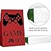 48 Pieces Video Game Party Supplies Set Include 24 Pieces Video Game Bracelets Wristbands and 24 Pieces Gamer Party Bags for Game Birthday Gamer Party Favors