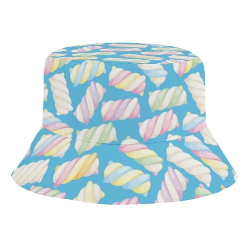American and Canadian FlagsChildren's Bucket Hat for Boys and Girls, Breathable Summer Beach Hat