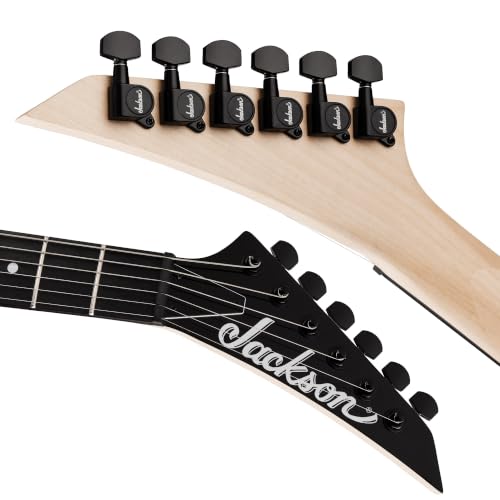 Image of Jackson JS Series Dinky JS11Q Electric Guitar - Transparent Black Bundle with Amplifier, Gig Bag, Tuner, Strap, Cable, Picks, and Austin Bazaar Instructional DVD