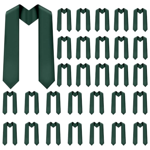 Image of Plain Graduation Stole Sash 60 Inch Unisex Adults Solid