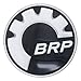 BRP Can-Am Ski-Doo New OEM Round Gear Logo Decal Hood Emblem 48 MM, 516008738