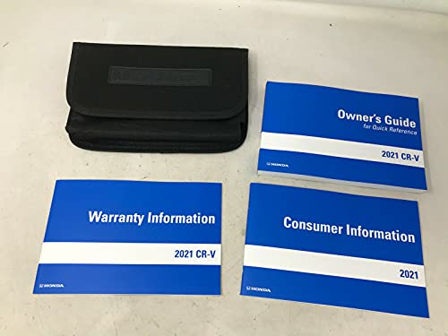 2021 Honda CRV CR-V Owner's Manual Handbook Set with Case OEM Z0A0609
