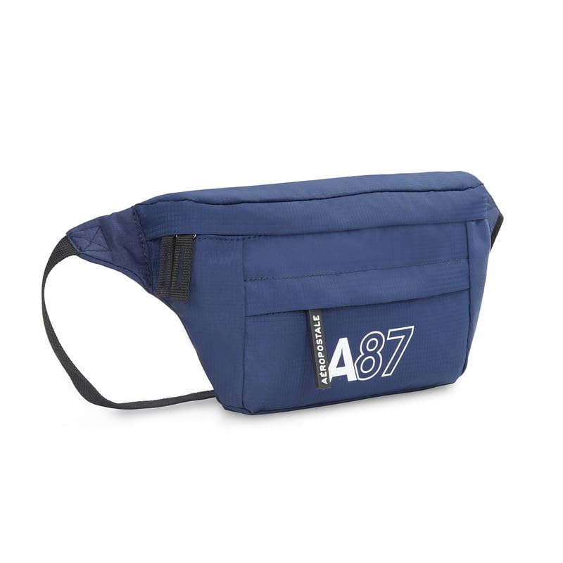 Image of Aeropostale Oliver Unisex Waist Pouch Bags & Cases - Navy
