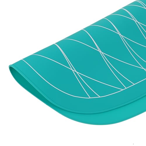 Collar de silicona impermeable para corte de pelo y tinte capa de peluquería a rayas 3