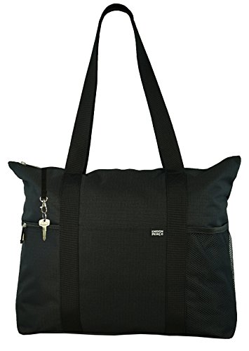 Ensign Peak Shoulder Tote with Multiple Pockets and Zipper Closure3