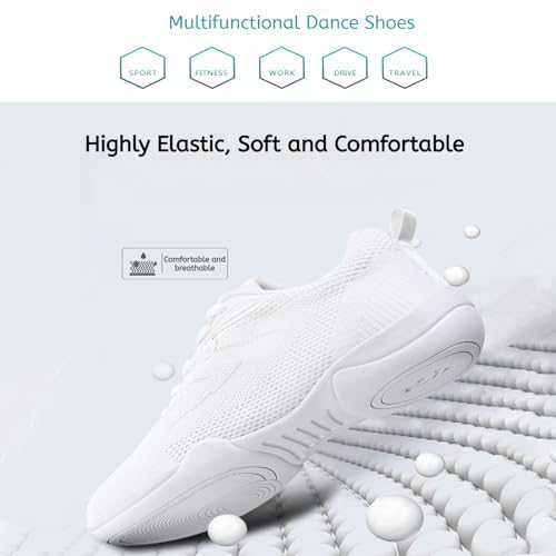 Cheer Shoes Girls, Cheerleading Dance Shoes Girls, Gymnastic Athletic Sneaker for Kids, Youth, Adult4
