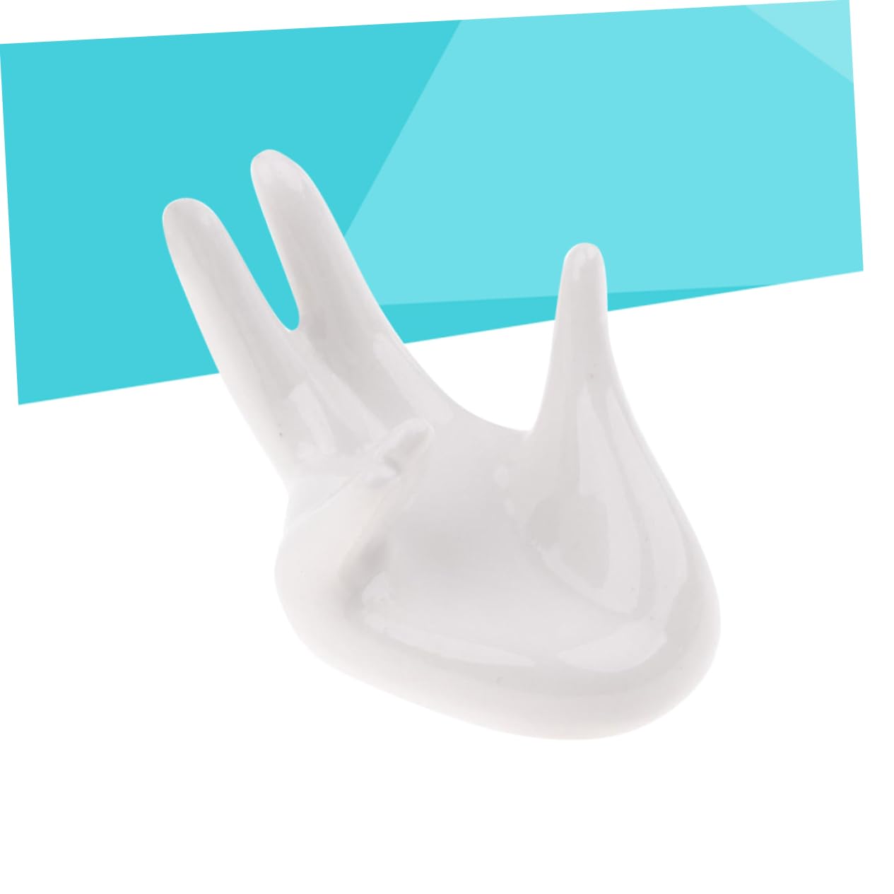 GOOHOCHY Elegant Ocarina Instrument Display Ceramic Hand Rest for Flute Accessories