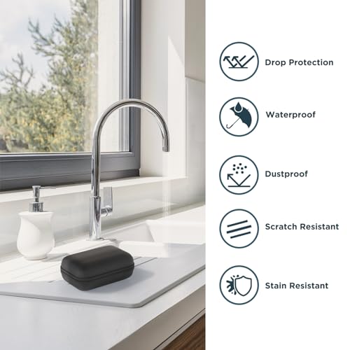 SUPVAN Tasche für E10/E16 Bluetooth Etikettendrucker (Nur Tasche), schwarz