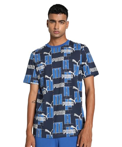 Image of Puma Men's Polyester Regular Fit T-Shirt