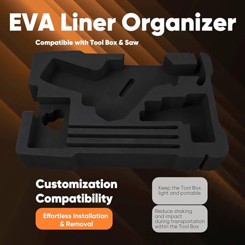 Yudylg EVA Liner Organizer Compatible with 8435 Series Tool Box - Custom Inserts Fit for 2420 Series Tools & Accessories by Yudylg - Used condition - Image 2