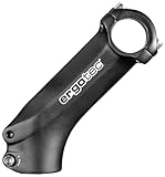 Farbe: schwarz-sand ergotec Ahead-Vorbauten High-Charisma 25.4 / Aluminium AL6061-T6, 45°, schwarz-sand, 90mm, 40130001