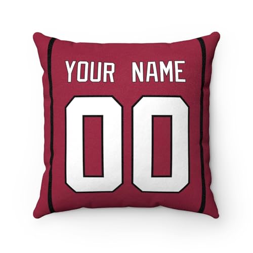 Image of ANTKING Throw Pillow 2 Pack Custom Any Name and Number Personalized Gift for Men Women Boys