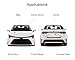 Xpismii 11 Piece 6000K White Cruze LED Interior Lights Kit Package Replacement for Chevrolet Chevy Cruze 2011 2012 2013 2014 2015 2016 2017 2018 2019, with Placement Diagram and Install Tool