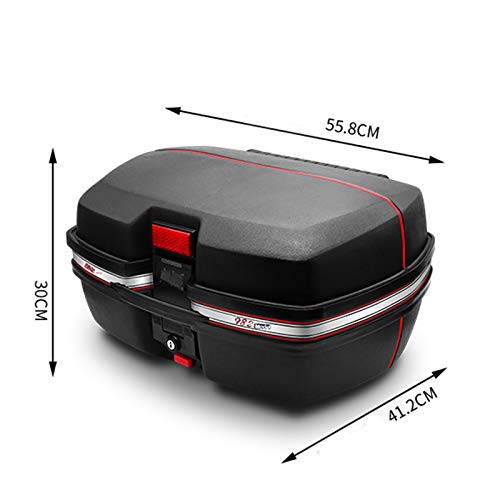 Pack de bagages de boîte de queue pour moto custom et cruiser standard
