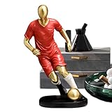 Multiuso: abbellisci la tua stanza con questa statua di calciatore come decorazione per la casa. È un'aggiunta unica a qualsiasi stanza, dalle librerie alle stanze dei bambini ai dormitori, aggiungendo un tocco di classe al tuo spazio abitativo. Un must per ogni interior designer.