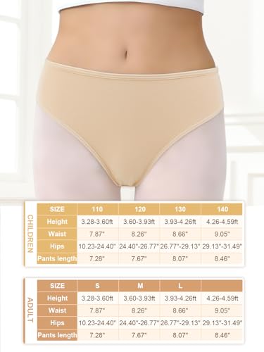 Short de danse coupe haute en coton KUKOME idéal pour le studio - 6