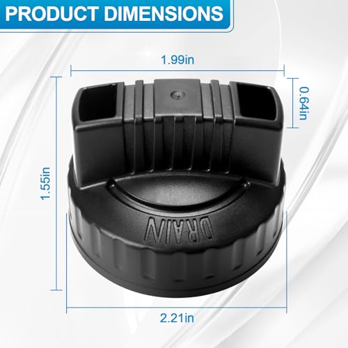 47922-Vac-Drain-Cap-Compatible-with-Ridgid-Shop-Vacuum-Cleaner-197-ID-WetDry-Vacuum-Replacement-Drain-Cap2pack 47922 Vac Drain Cap Compatible with Ridgid Shop Vacuum Cleaner 197 ID WetDry Vacuum Replacement Drain Cap2pack