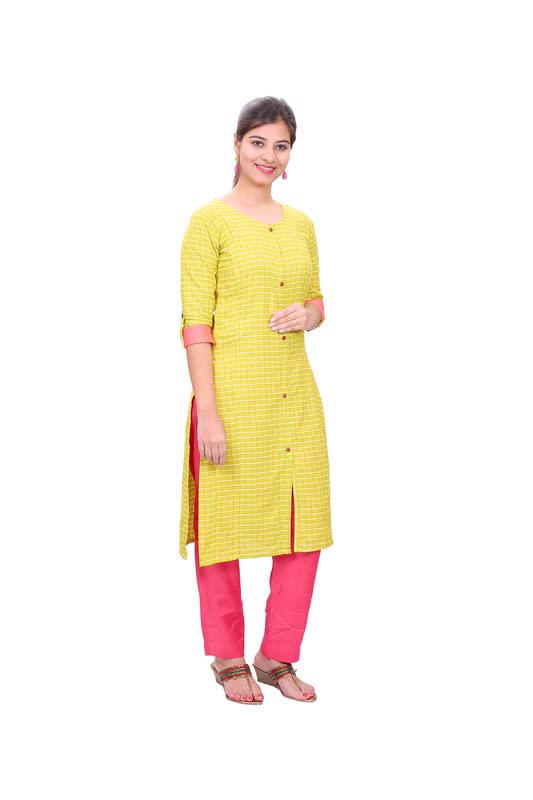 Sai-Blossoms-Womens-Cotton-A-Line-Straight-Maternity-Feeding-Kurtis-with-Zippers