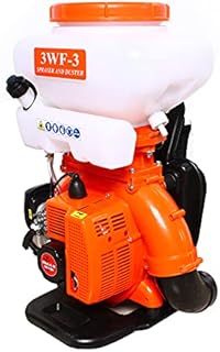 Backpack Agricultural Sprayer 43CC Gas Powered Blower Sprayer Machine Agricultural Mist Duster Sprayer with 14L Tank, 2.13 KW