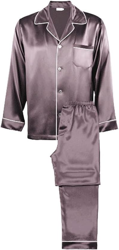 Silk Men's Pajamas 19mm Mulberrys Shirt Set