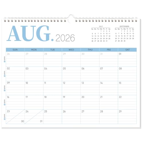 GuassLee 2026-2027 Wall Calendar, Jun 2026-Dec 2027,14" x 11.5"