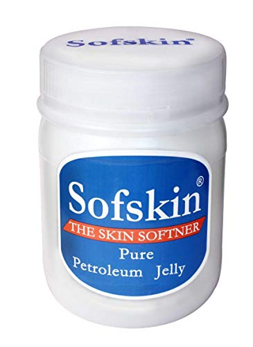 Image of 100% Pure White Petroleum Jelly IP - 500 gms - For Psoriasis, Cracked Heels, Dry Skin, Face & Chapped Lips, Diaper Rash, Sanitary Napkin Rash, Bed Sores, Bruises, Small Cuts and Burns. No Smell, pH 5.5, No skin allergy. Expiry 5 years. - (See Video). - (NOTE: Due to Iran-US war, price and availabiliity may vary). (Medium)